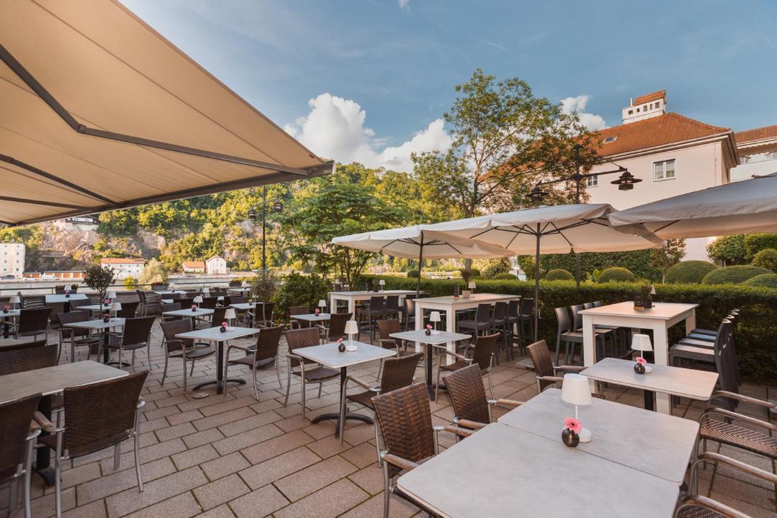 Am Paulusbogen Hotell Passau Eksteriør bilde